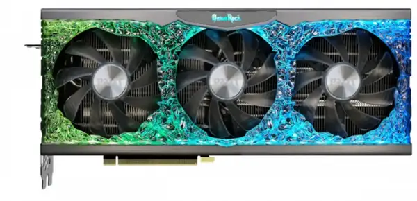Видеокарта Palit GeForce RTX 3080 GameRock 12GB (NED3080019KB-1020G)