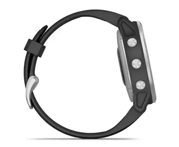 Смарт-годинник Garmin Fenix 6S Solar Silver with black band (010-02409-00)