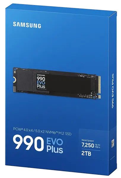 SSD накопичувач Samsung 990 EVO Plus 2 TB (MZ-V9S2T0BW)