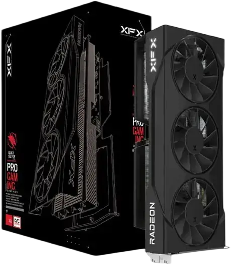 Відеокарта XFX Radeon RX 9060 XT Swift Gaming 3-Fan OC 16GB GDDR6 (RX-96TS316B7)