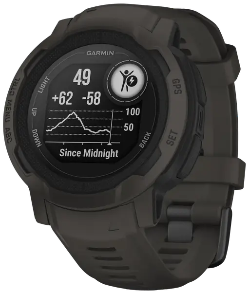 Смарт-годинник Garmin Instinct 2 Graphite (010-02626-00)