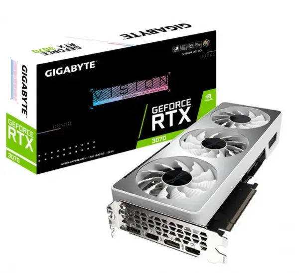 Відеокарта GIGABYTE GeForce RTX 3070 VISION OC 8G (GV-N3070VISION OC-8GD)