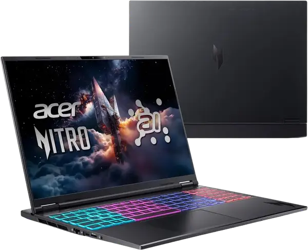 Ноутбук Acer Nitro 16S AI Ryzen AI 7-350/16GB/1TB RTX5070Ti (AN16S-61 || NH.QZWEP.001)