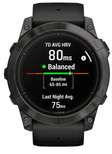 Смарт-годинник Garmin Epix Pro Gen 2 Sapphire 51mm Carbon G. DLC Tit. with Black Band (010-02804-00/01)