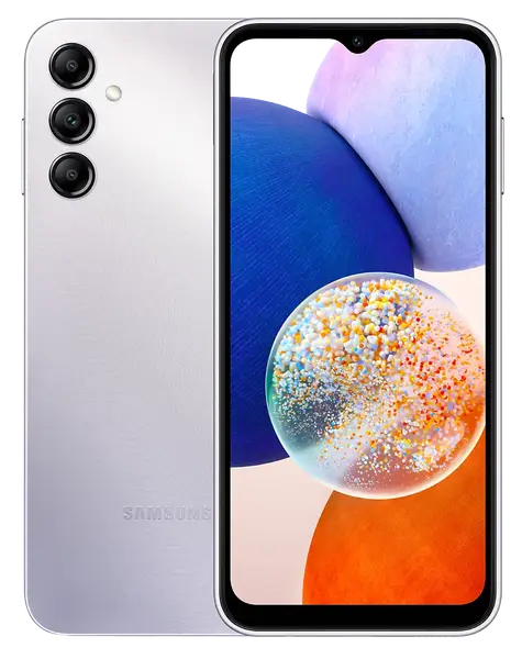 Смартфон Samsung Galaxy A14 4/64GB Silver (SM-A145FZSU)