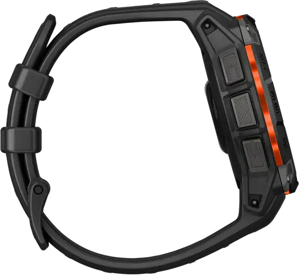 Смарт-годинник Garmin Instinct 3 45mm Solar Black with Black Band (010-02934-00)