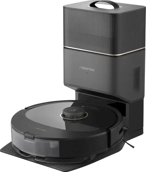 Робот-пилосос з вологим прибиранням RoboRock Q8 Max Plus Black (Q8MP52-00)