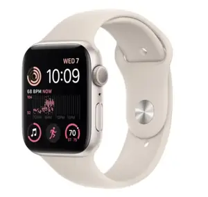 Смарт-годинник Apple Watch SE 2 44/Starlight Aluminum/Starlight Sport GPS (MNJX3)
