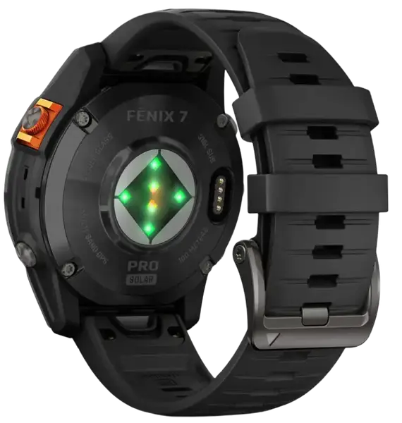 Смарт-годинник Garmin Fenix 7 Pro Solar Slate Gray w. Black Band (010-02777-00/01)