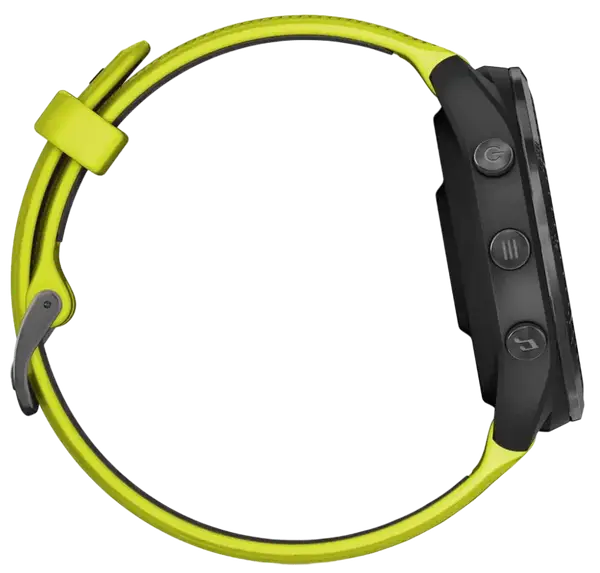 Спортивные часы Garmin Forerunner 965 Carbon Gray Titanium Bezel w. Black Case and Amp Yell/Black S. Band (010-02809-02/12)