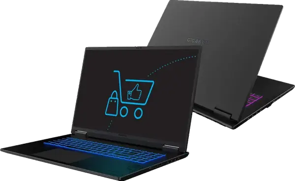 Ноутбук Gigabyte GAMING A18 Ryzen 7 260/16GB/512 RTX5050 165Hz (3THK3EEC93SD)