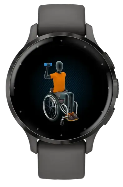 Смарт-часы Garmin Venu 3S Slate S. Steel Bezel w. Pebble Gray Case and S. Band (010-02785-00)