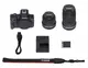 Бездзеркальний фотоапарат Canon EOS R50 kit RF-S 18-45mm IS STM + RF-S 55-210mm IS STM Black (5811C034)