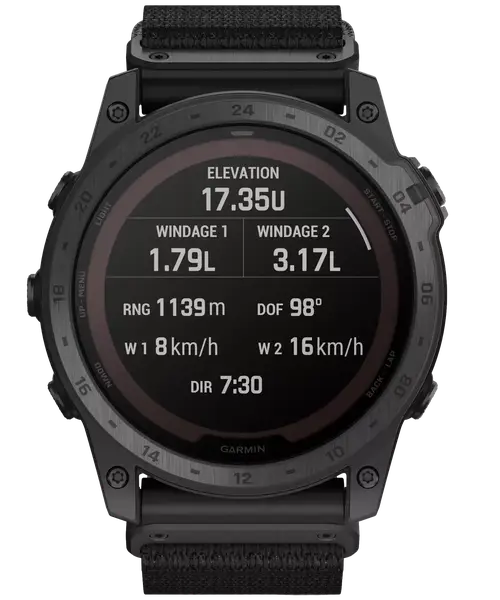 Смарт-часы Garmin Tactix 7 – Pro Ballistics Edition S. Powered T. Watch w. Applied B. and Nylon Band (010-02704-20/21)