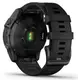 Смарт-годинник Garmin Fenix 7 Sapphire Solar Black DLC Titanium with Black Band (010-02540-34/35)