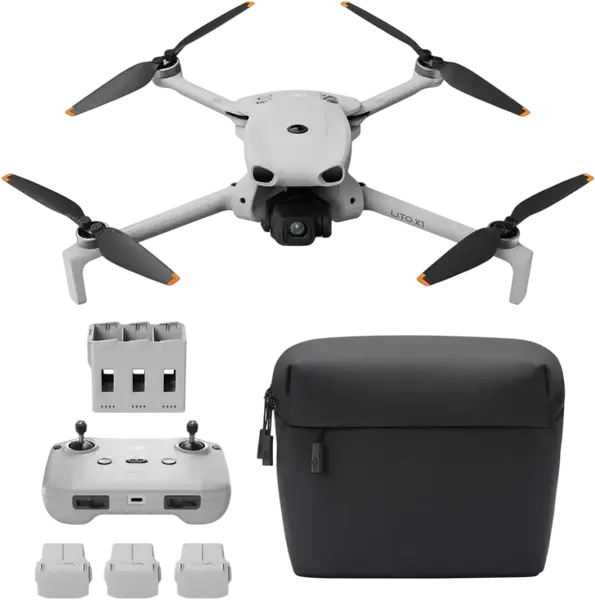 Квадрокоптер DJI Lito X1 Fly More Combo (RC-N3) (CP.MA.00000974.01 / 6937224140714)