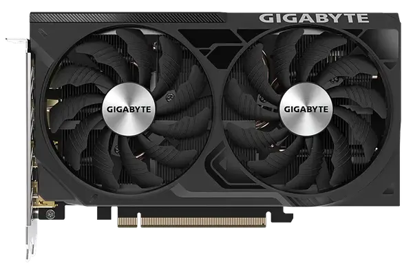 Видеокарта GIGABYTE GeForce RTX 4060 Ti WINDFORCE OC 8G (GV-N406TWF2OC-8GD)