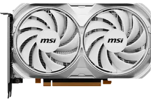 Відеокарта MSI GeForce RTX 4060 VENTUS 2X WHITE 8G OC