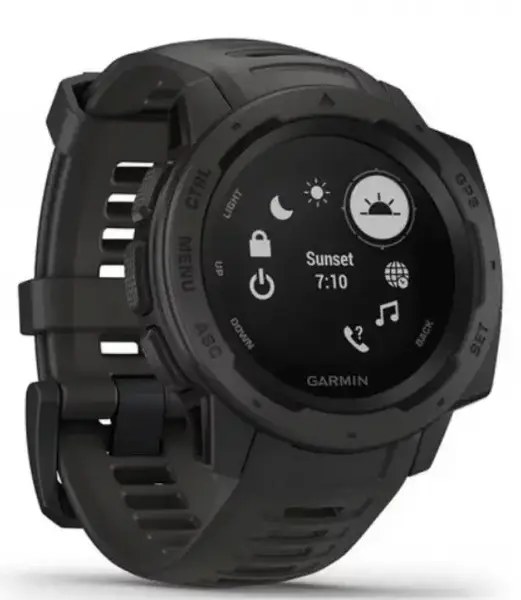 Смарт-годинник Garmin Instinct Graphite (010-02064-00)
