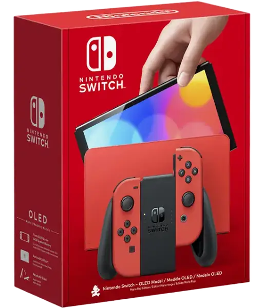 Портативна ігрова приставка Nintendo Switch OLED Model Mario Red Edition (045496453633)