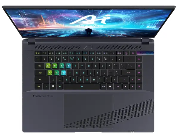 Ноутбук Gigabyte AORUS 16X (2024) i7-14650HX/16GB/1TB/W11 RTX4070 165Hz (ASG-53EEC54SH)