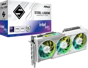 Відеокарта ASRock Arc B580 Steel Legend OC 12GB GDDR6 (B580 SL 12GO) Відеокарта ASRock Arc B580 Steel Legend OC 12GB GDDR6 (B580 SL 12GO)