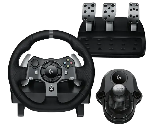 Logitech G920 + Shifter Xbox Series X|S / Xbox One (941-000123 + 941-000130)