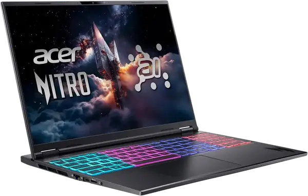 Ноутбук Acer Nitro 16S AI Ryzen AI 9-365/16GB/1TB RTX5070 (AN16S-61 || NH.QXVEP.001)