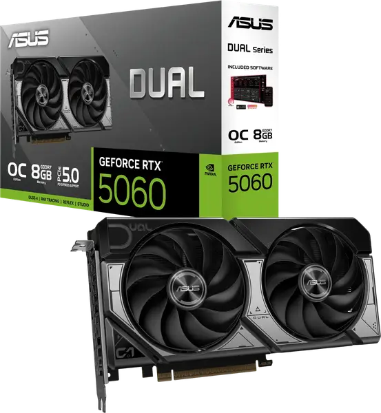 Відеокарта ASUS DUAL-RTX5060-O8G