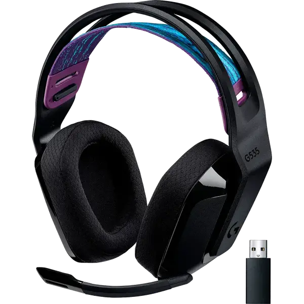 Logitech G535 Lightspeed Wireless Gaming Headset (981-000972)