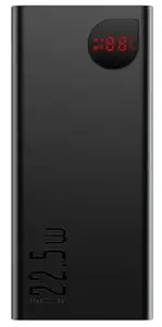 Зовнішній акумулятор (павербанк) Baseus Adaman Metal Digital Display 20000mAh 22.5W 2021 Editon Black (PPAD000101) Зовнішній акумулятор (павербанк) Baseus Adaman Metal Digital Display 20000mAh 22.5W 2021 Editon Black (PPAD000101)