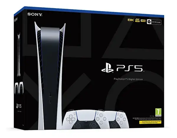 Стаціонарна ігрова приставка Sony PlayStation 5 Digital Edition 825GB + DualSense Wireless Controller (PS711000036488)