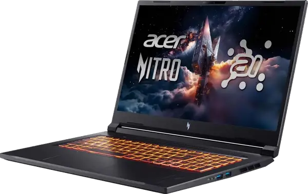 Ноутбук Acer Nitro V17 AI Ryzen AI 7-350/16GB/1TB/Win11 RTX5060 (ANV17-61 || NH.QWEEP.005)