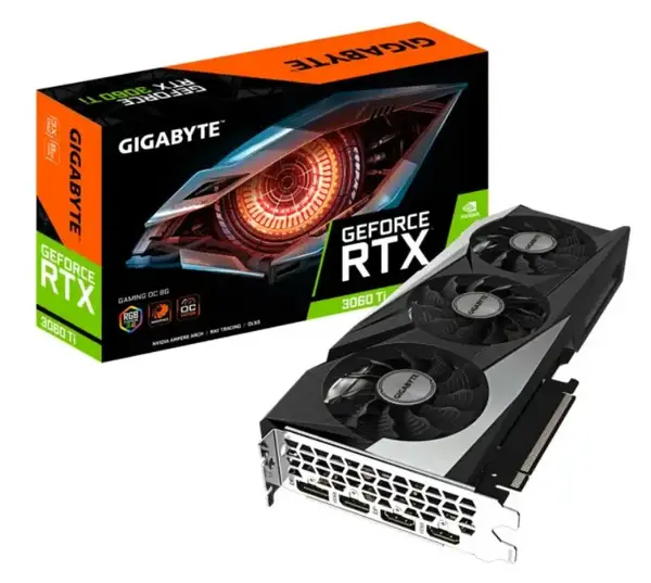 Видеокарта GIGABYTE GeForce RTX 3060 Ti GAMING OC 8G rev. 2.0 (GV-N306TGAMING OC-8GD rev. 2.0)
