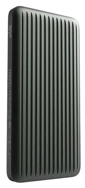 Зовнішній акумулятор (павербанк) Silicon Power QP66 10000mAh PD+QC3.0 18W Green (SP10KMAPBKQP660N)