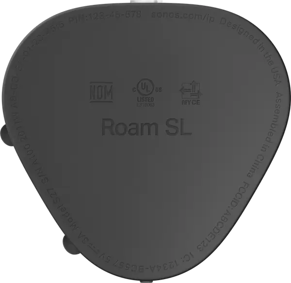 Портативная колонка Sonos Roam SL Black (RMSL1R21BLK)