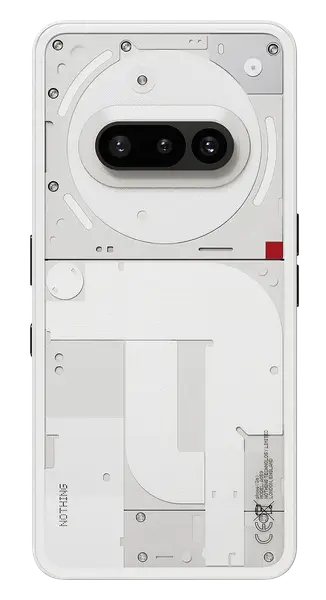 Смартфон Nothing Phone (3a) 5G 12/256GB White 120Hz (A10400146)