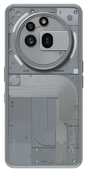 Смартфон Nothing Phone (3a) Pro 12/256GB Gray 120Hz (A10400167)