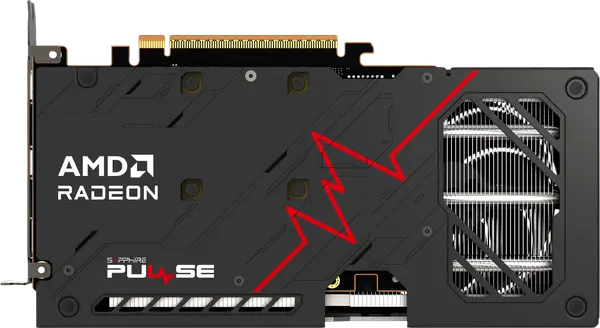 Відеокарта Sapphire Radeon RX 9060 XT Pulse OC 16GB GDDR6 (11350-03-20G)