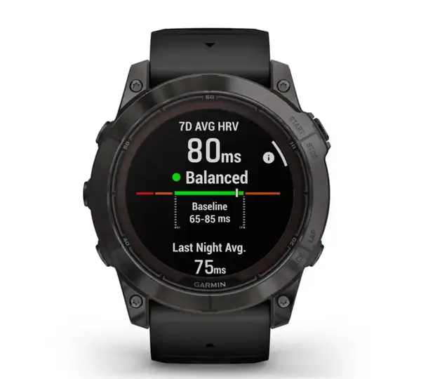 Смарт-годинник Garmin Fenix 7X Pro Sapphire Solar Carbon G. DLC Tit. with Black Band (010-02778-10/11)