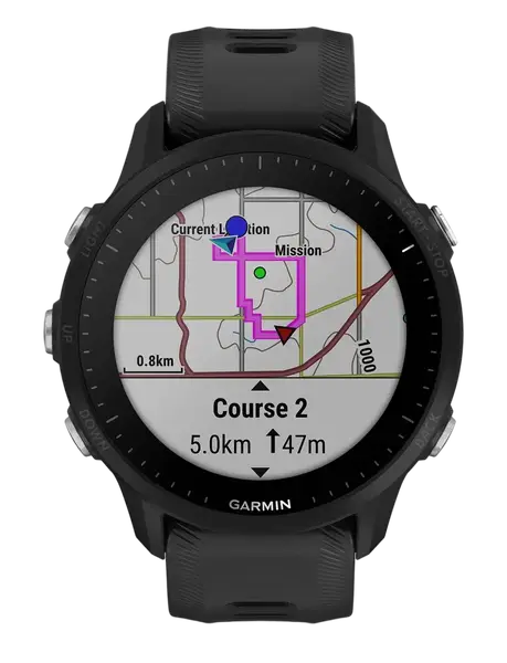 Смарт-годинник Garmin Forerunner 955 Black (010-02638-10/30)