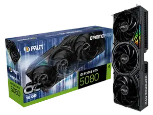 Відеокарта Palit GeForce RTX 5080 GamingPro OC 16GB GDDR7 DLSS4 (NE75080S19T2-GB2031A) Відеокарта Palit GeForce RTX 5080 GamingPro OC 16GB GDDR7 DLSS4 (NE75080S19T2-GB2031A)