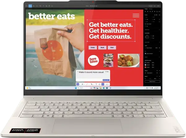 Ноутбук Lenovo Yoga 7 2-in-1 14AKP10 Ryzen AI 7 350 / 32 GB / 512 GB / W11 (83JR005XPB)