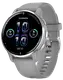 Смарт-часы Garmin Venu 2 Plus Silver S. Steel Bezel w. Powder G. Case and S. Band (010-02496-00/10)
