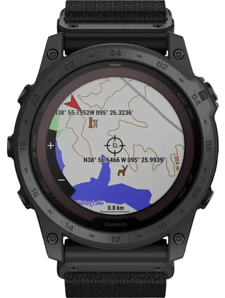 Смарт-годинник Garmin Tactix 7 – Pro Edition Solar Powered Tactical GPS Watch with Nylon Band (010-02704-10/11)