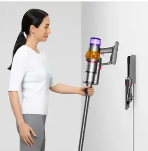 Вертикальний + ручний пилосос (2в1) Dyson V15 Detect Absolute 2023 Yellow/Nickel (446986-01) Вертикальний + ручний пилосос (2в1) Dyson V15 Detect Absolute 2023 Yellow/Nickel (446986-01)