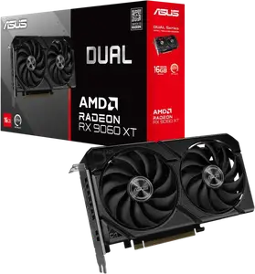 Відеокарта ASUS Radeon RX 9060 XT Dual 16GB GDDR6 (DUAL-RX9060XT-16G)