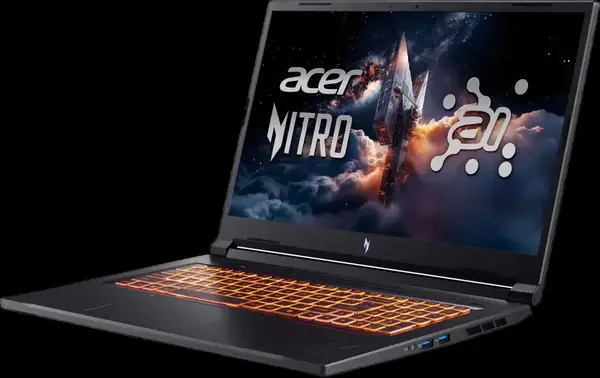 Ноутбук Acer Nitro V17 AI Ryzen 5-240/16GB/512 RTX5060 (ANV17-41 || NH.QYVEP.003)
