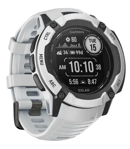 Смарт-годинник Garmin Instinct 2X Solar Whitestone (010-02805-14/04/44)