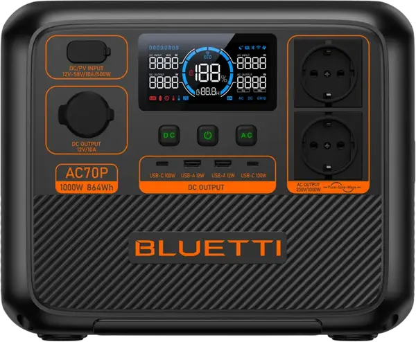 Зарядна станція BLUETTI AC70P